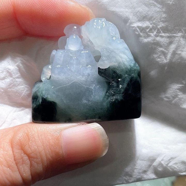 颈饰未镶嵌翡翠天