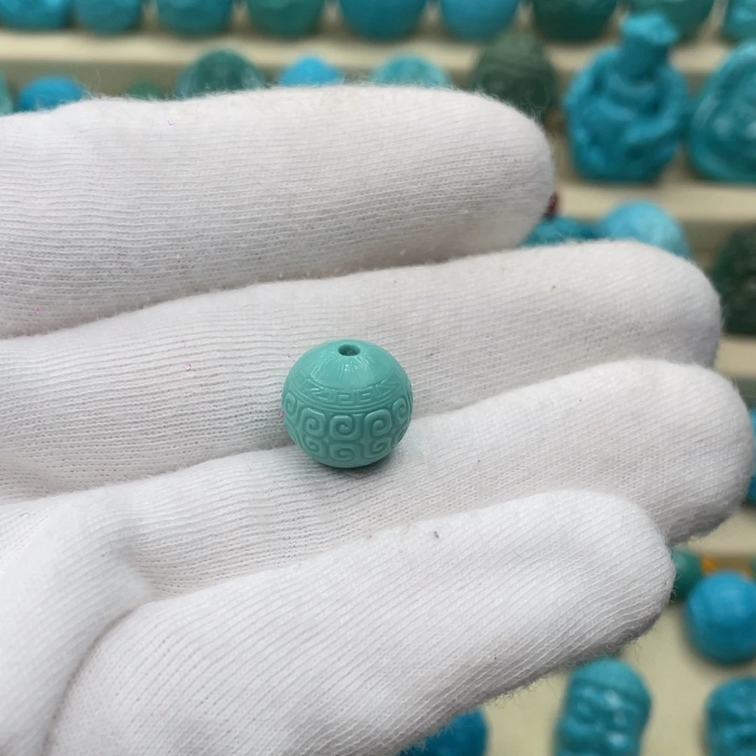 绿松石未镶嵌颈饰卡12