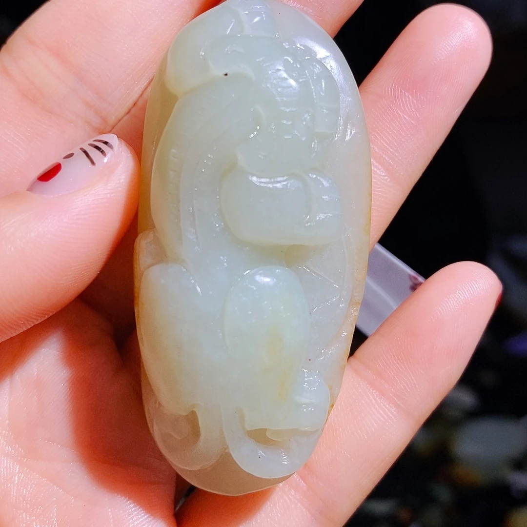 和田玉颈饰未镶嵌