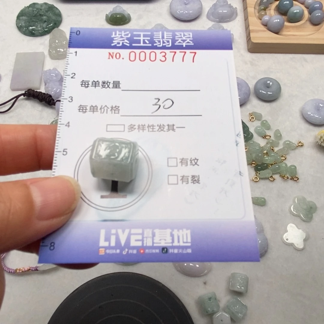 翡翠未镶嵌颈饰大****?挂件