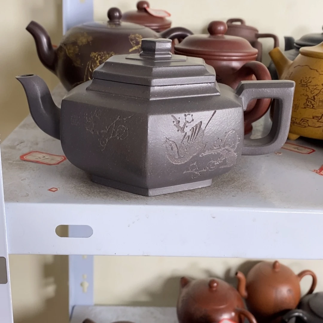 紫砂茶壶原矿手工339