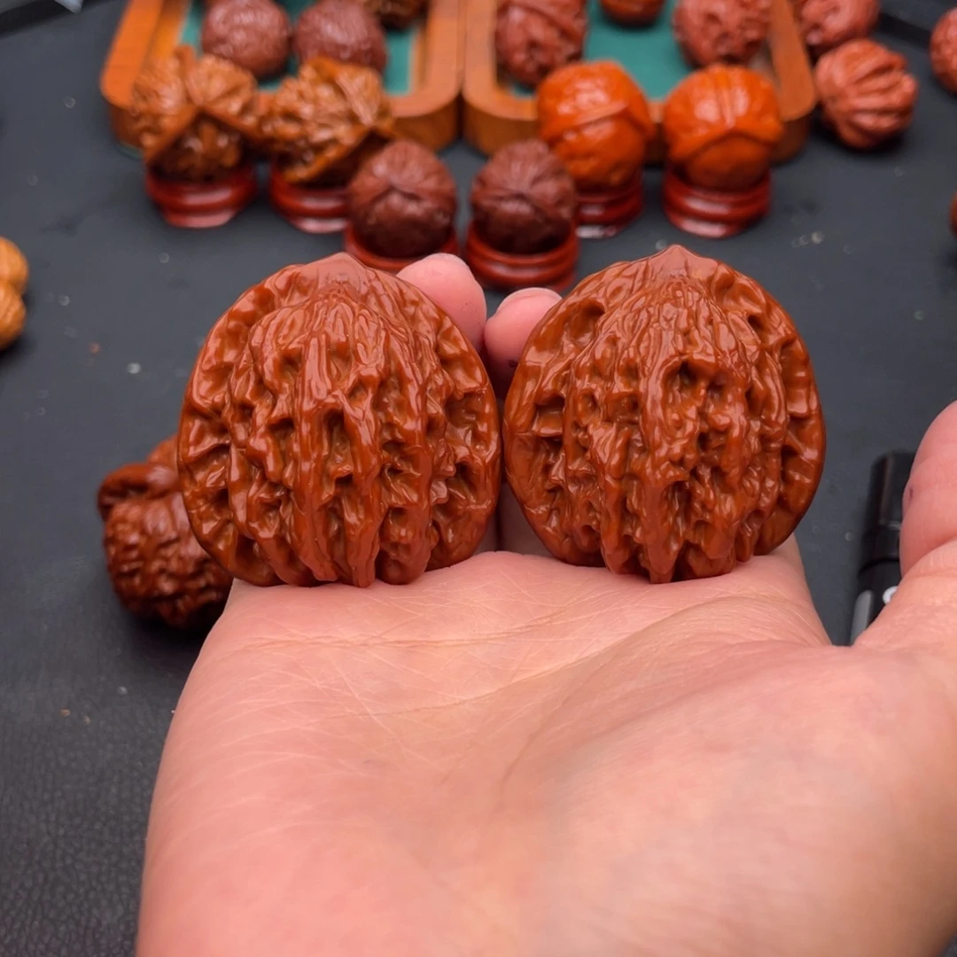 把件文玩核桃麦虎