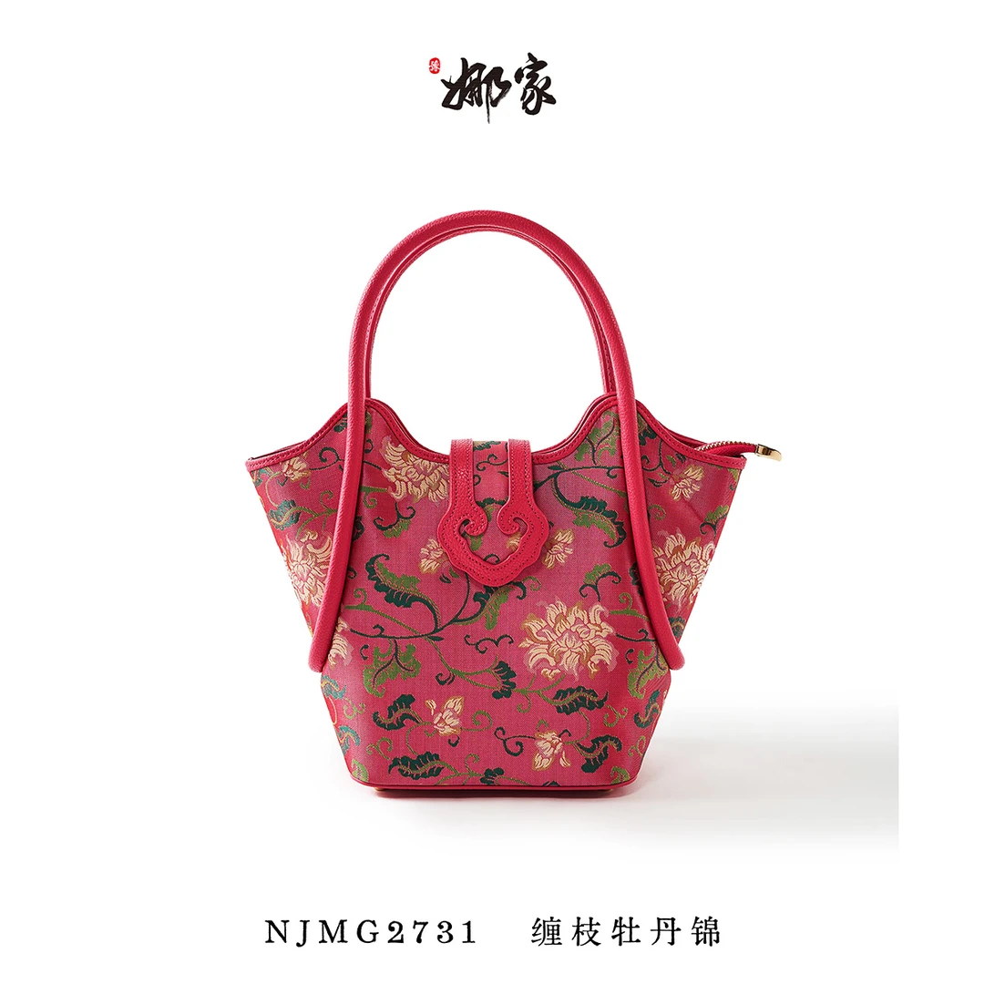 娜家国风葫芦蜀锦斜挎包NJMG（2731）张和才蜀锦