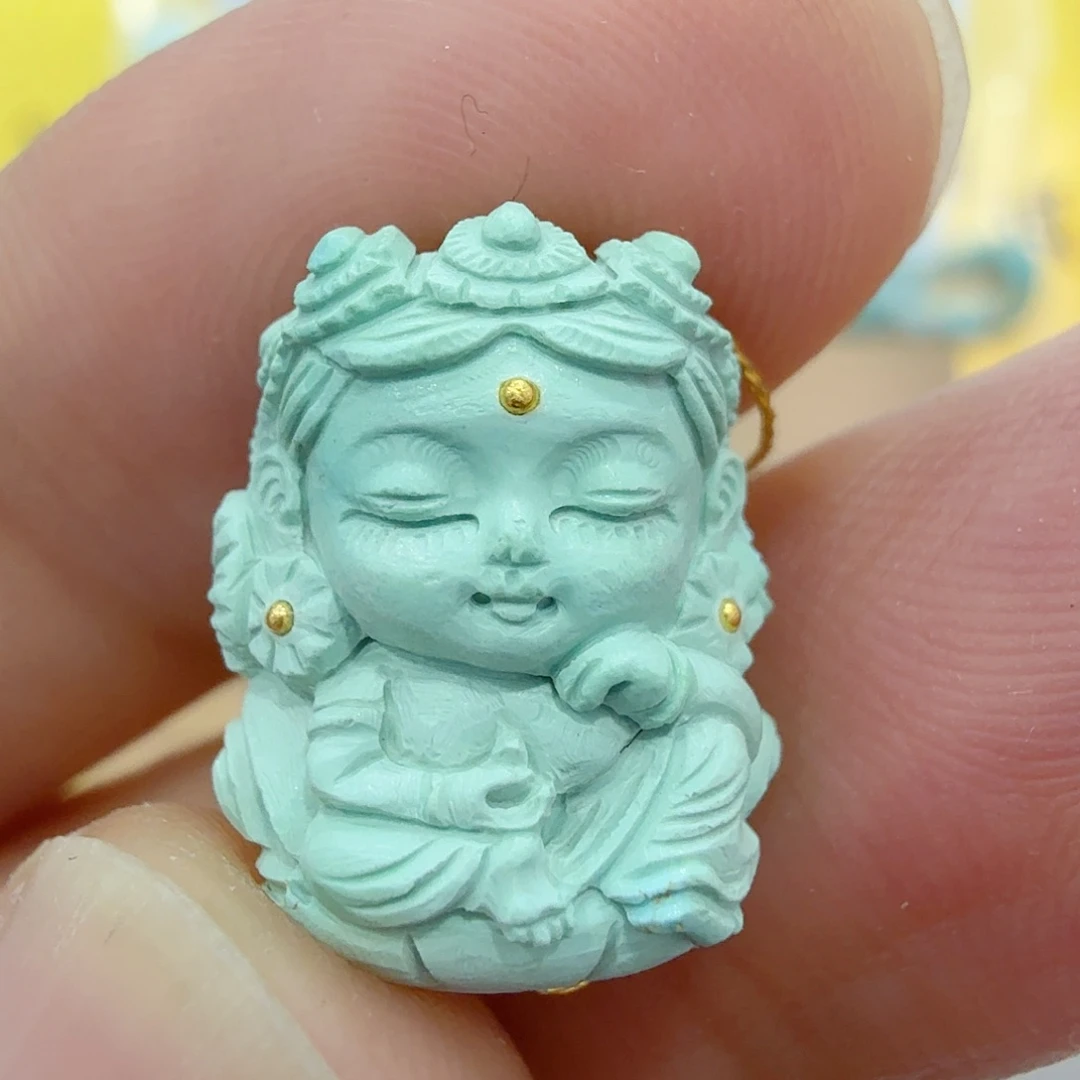 绿松石未镶嵌配饰