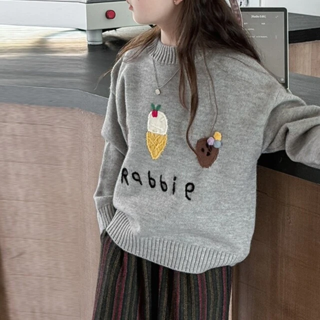 女式套头针织衫2025新款女式秋冬打底内衫童装针织衫西式针织衫