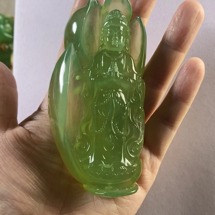 未镶嵌岫玉手把件