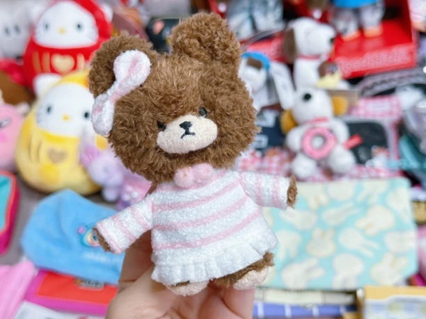 日本正品上学熊挂件