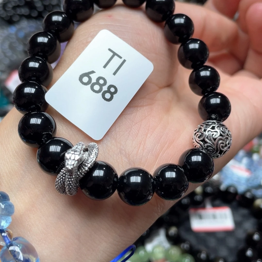 水晶手串未镶嵌多样性