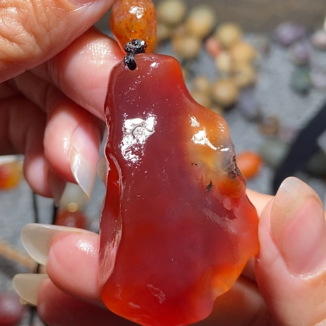 未镶嵌玛瑙/玉髓珠宝半成品