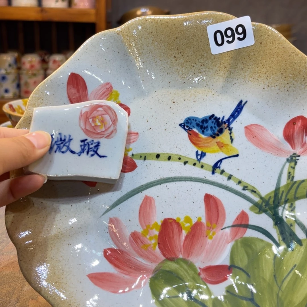 瓷片景德镇手工制作