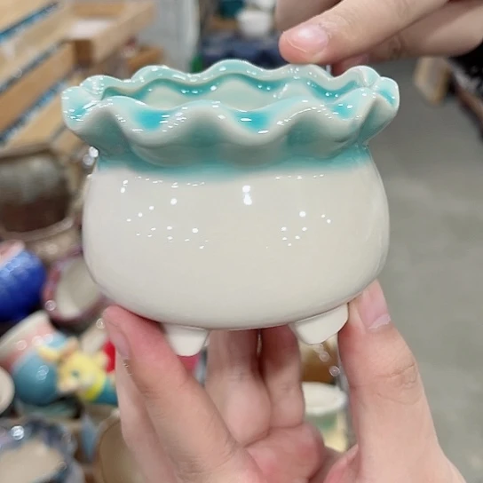 陶瓷花盆凑单福利满10元发货！