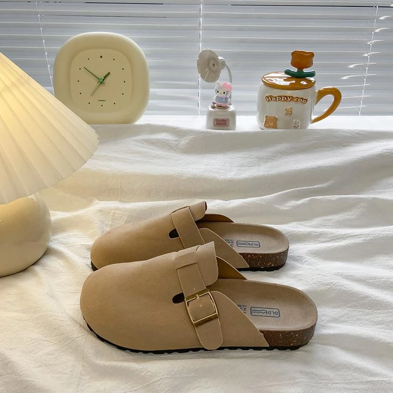 【DR官方正品】通勤穿搭！小众勃肯鞋女2025春季新款外穿厚底博肯