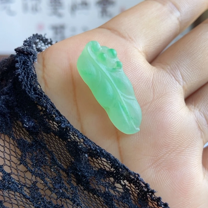 【闪购商品】未镶嵌定制翡翠树叶