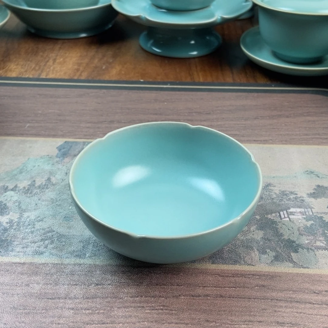 摆件原产地原矿汝瓷～茶器