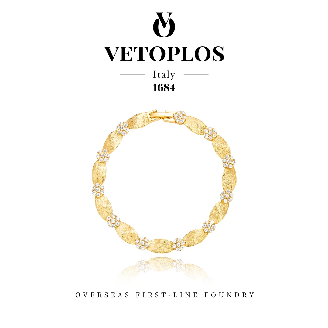 镀k金【霜雪初晴】 vetopols 国风手链F3391