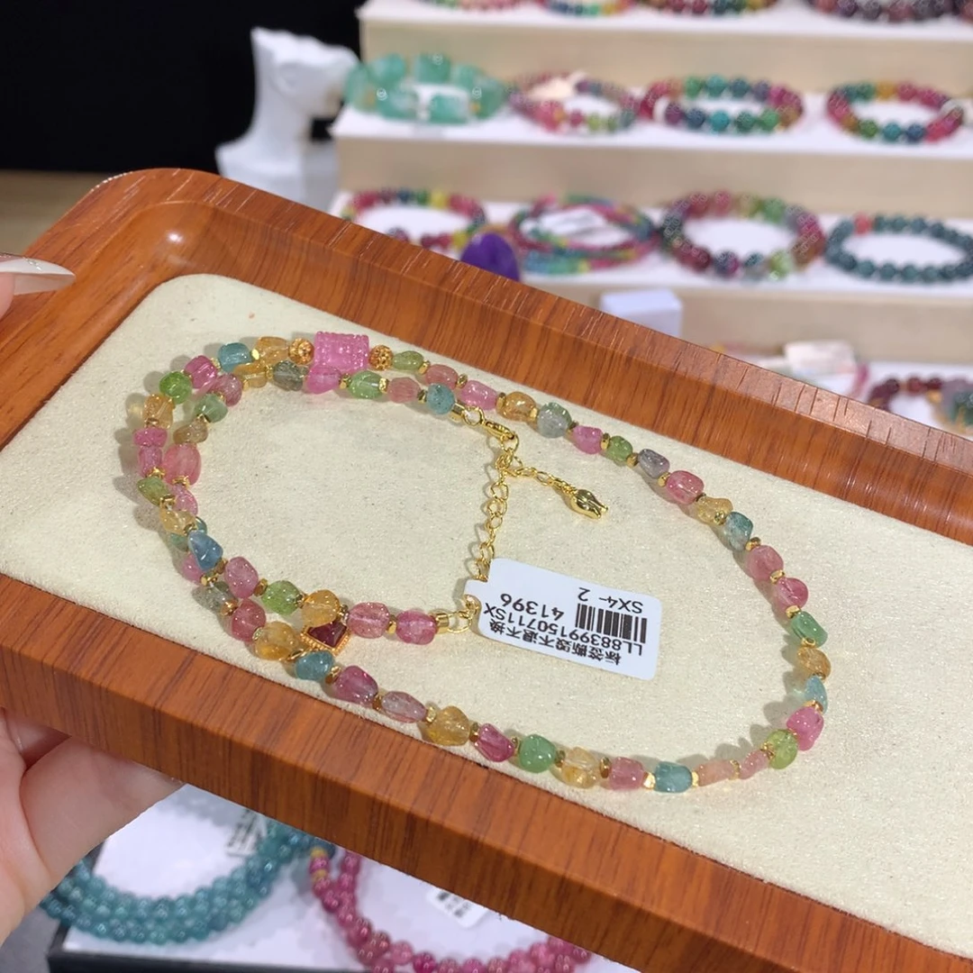 未镶嵌手串手链碧玺