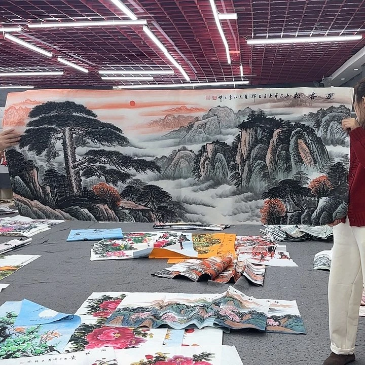 国画无毛和被绒毛或被绒毛