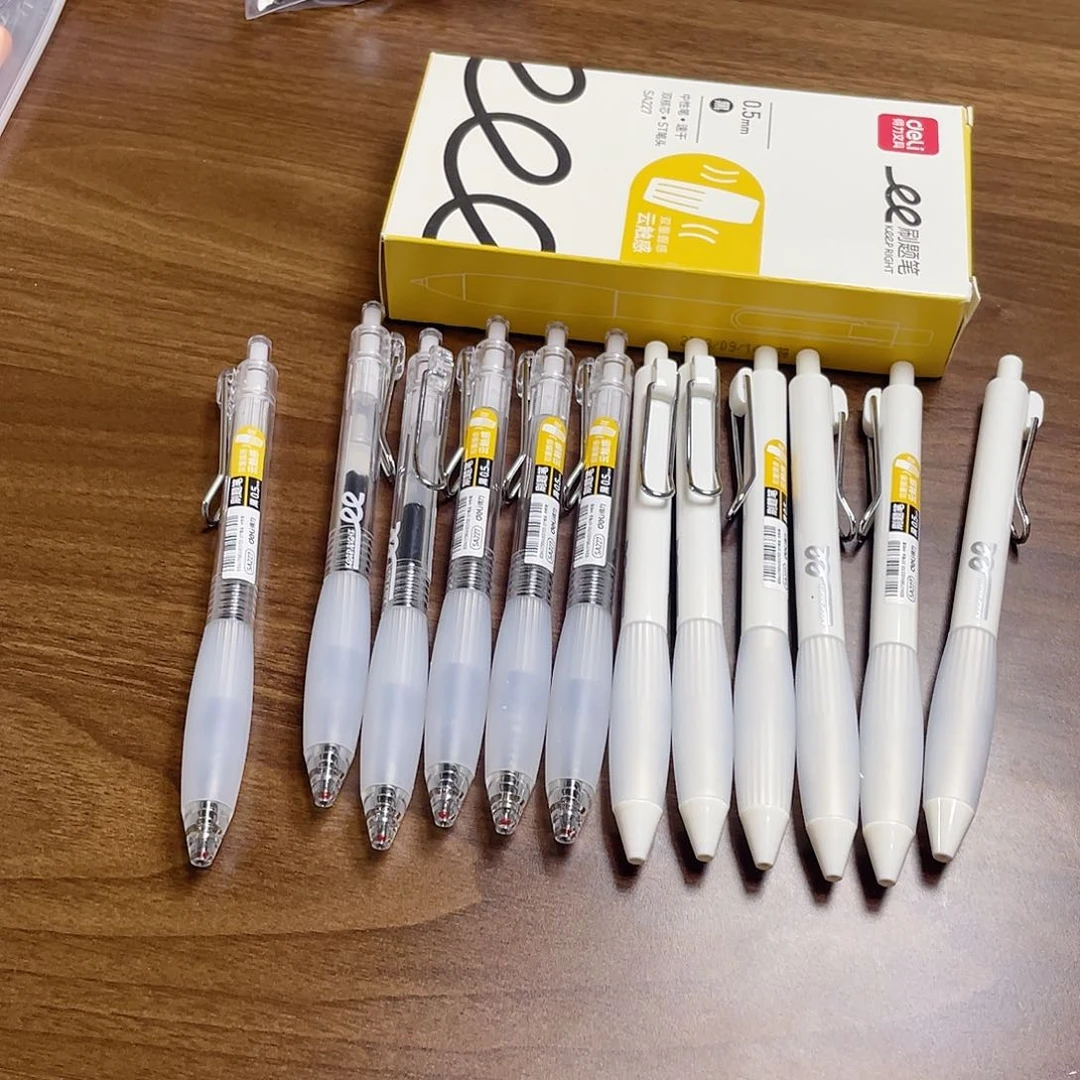 得力12支一盒SA227云触感