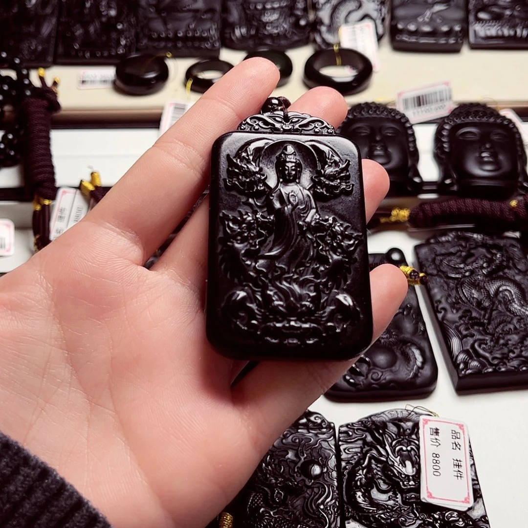 天然缅料A货九龙观音A271