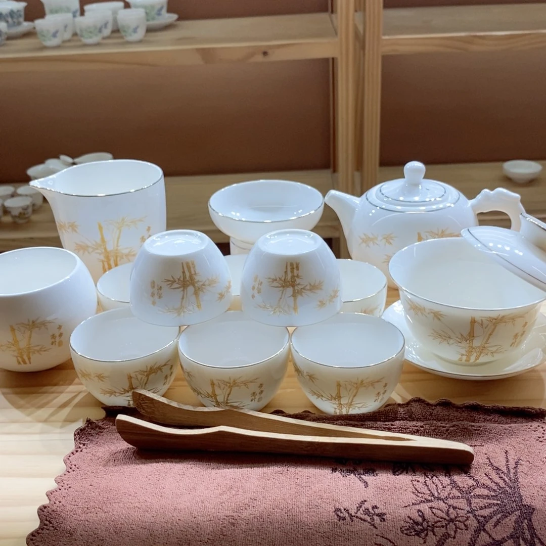 高端茶具套装步步高升16