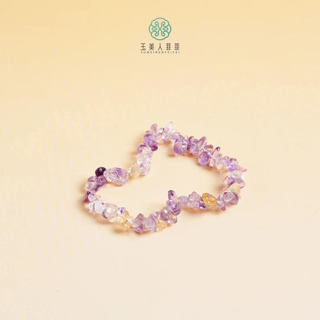 石惑珠宝@水晶单圈-随型手串#-多样性发一