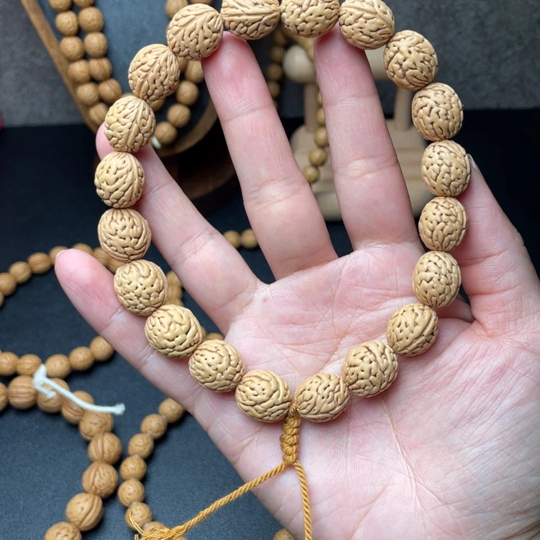 12野生大肠纹钱袋子手持