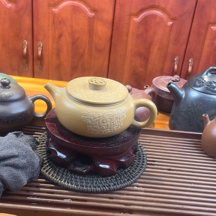 茶壶紫砂处理一个