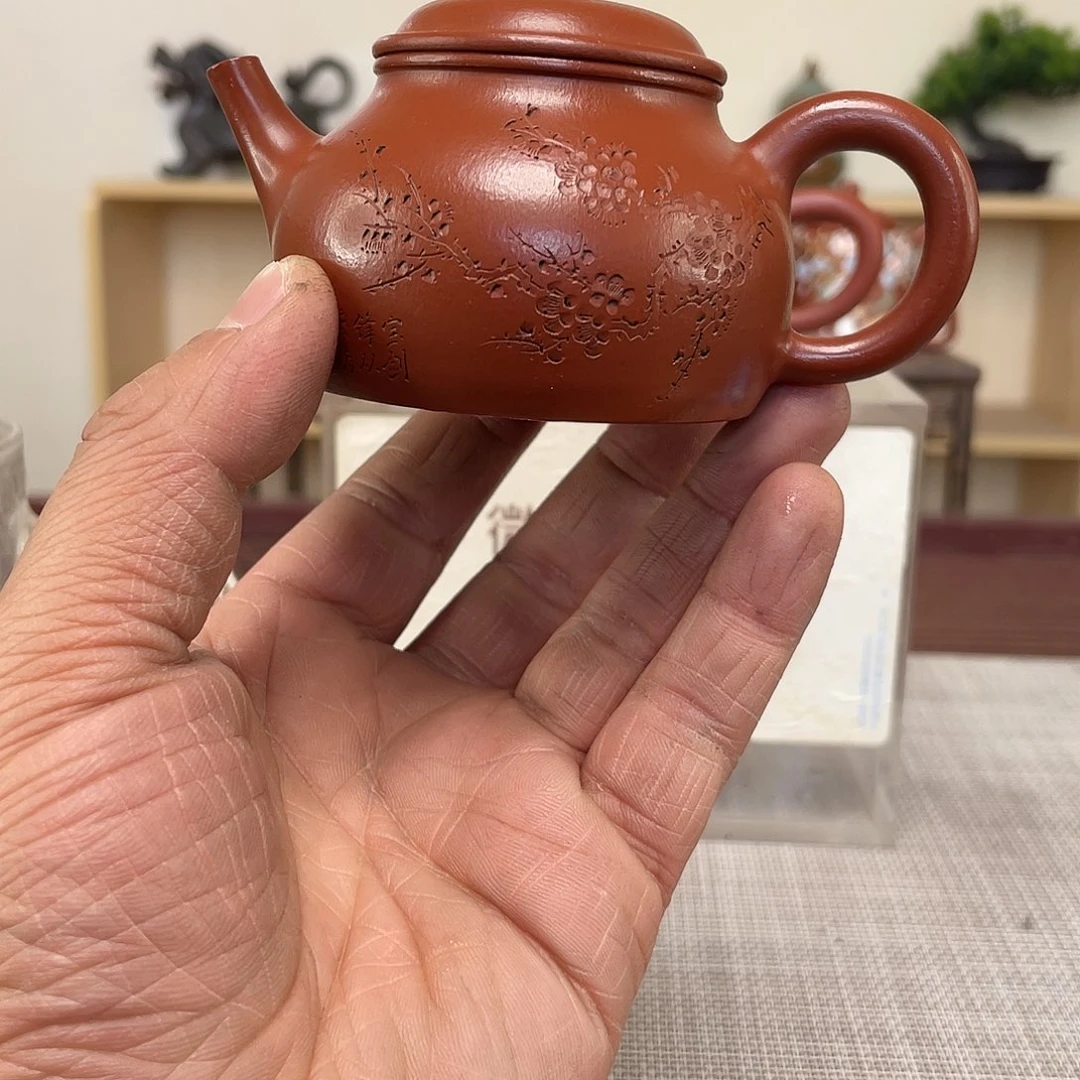 紫砂茶壶余**海微瑕处理