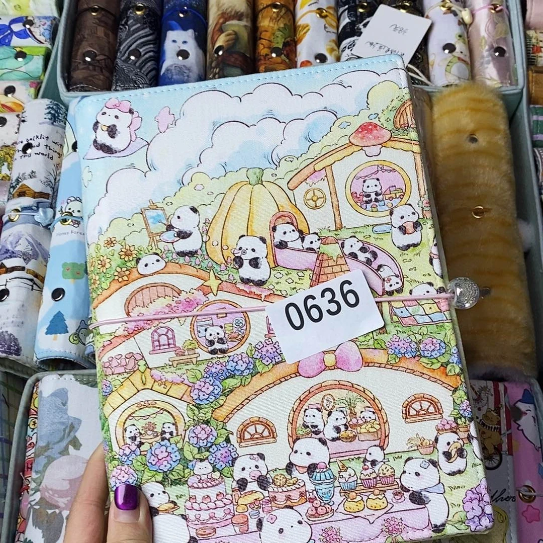 织绣A5活页不送纸636