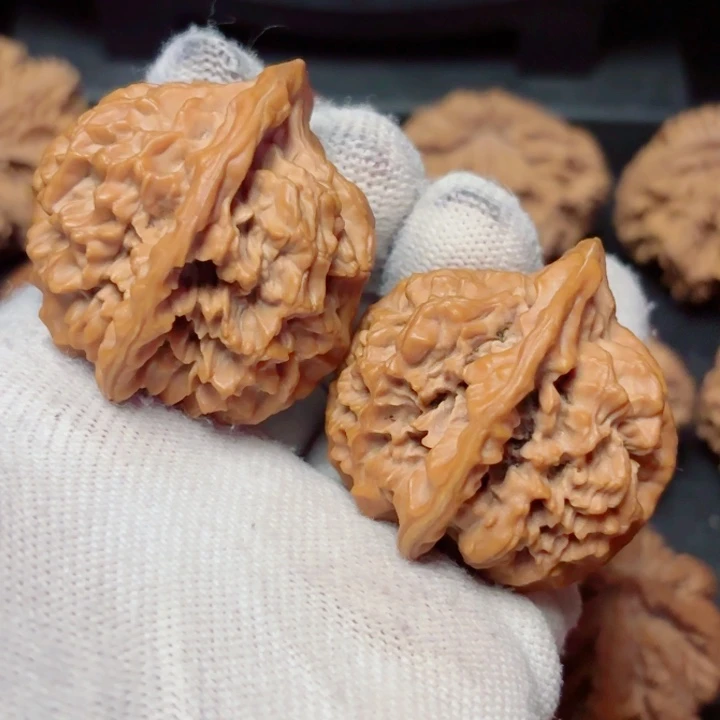 友***》吊坠文玩核桃秦岭灯笼25