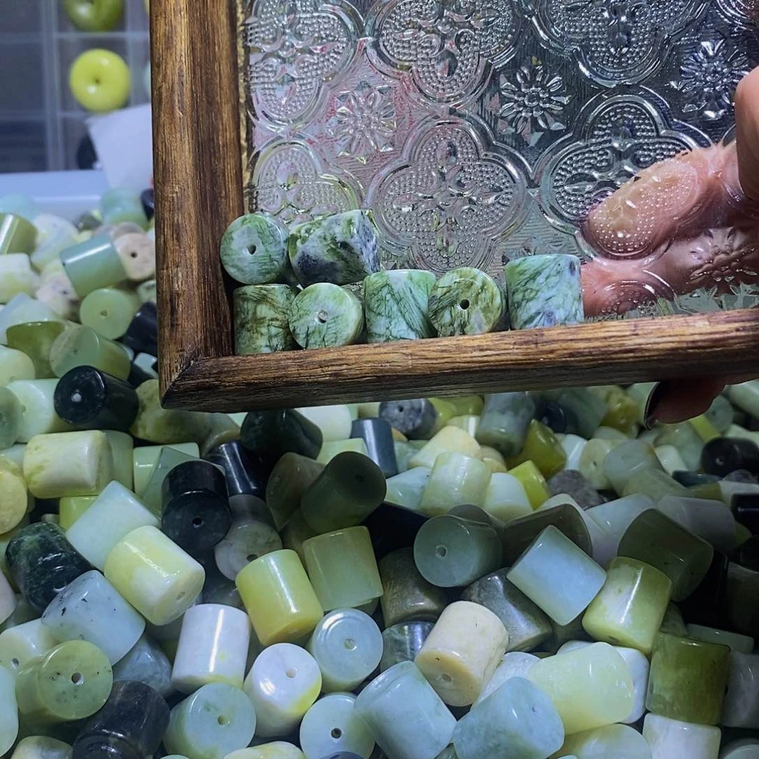 未镶嵌蛇纹石玉其他苍**月173