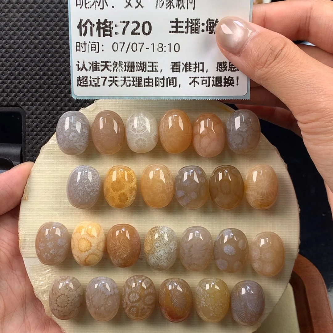 【闪购商品】硅化珊瑚（珊瑚玉）未镶嵌颈饰安****问