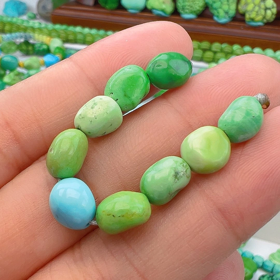 未镶嵌绿松石项链