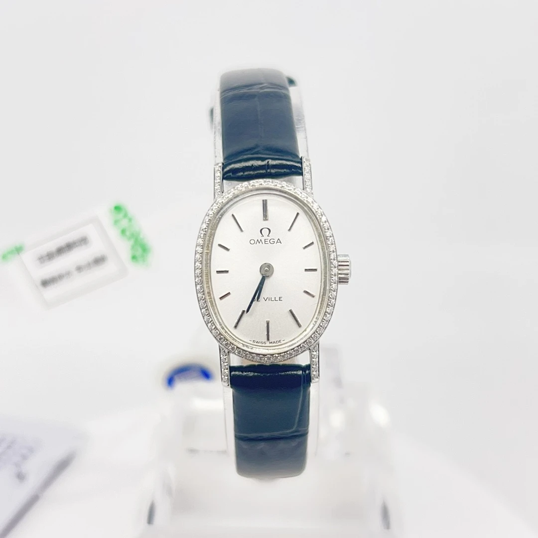 95新 Omega/欧米茄 手动机械表后钻18*23mm/公价32999/wh8989
