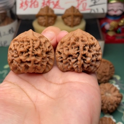 【闪购商品】把件文玩核桃我****锅36全品秦闷