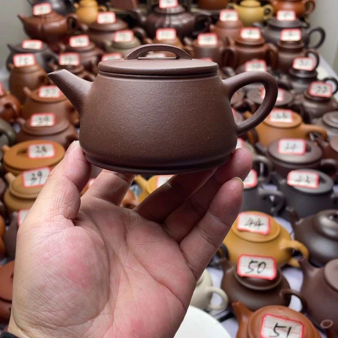 茶壶紫砂微瑕半手工
