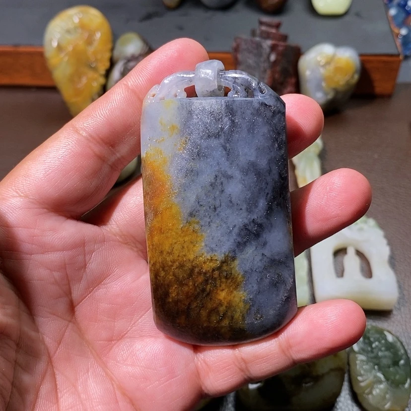 【闪购商品】和田玉未镶嵌颈饰抖**玩定制