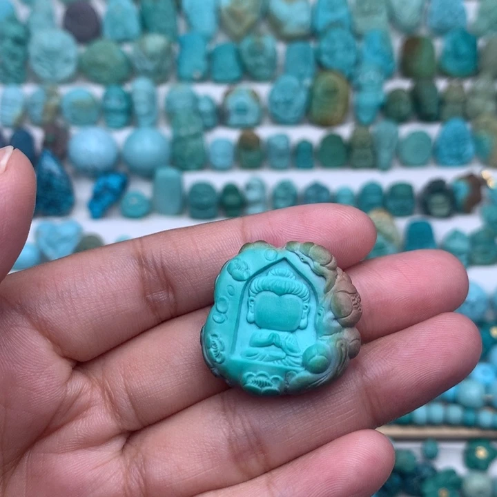 未镶嵌绿松石原矿绿松石系列