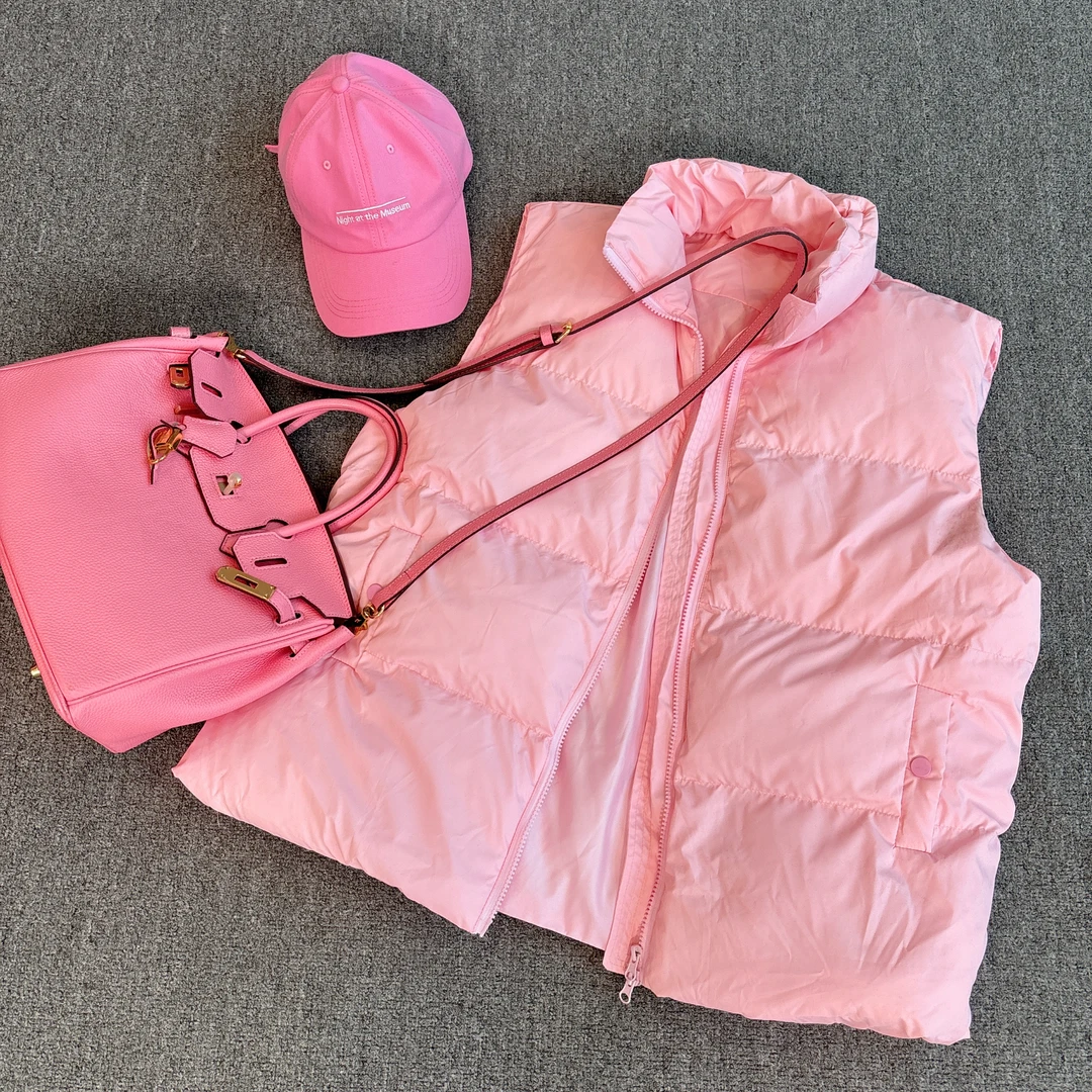 W5610秋冬保暖减龄百搭棉马甲