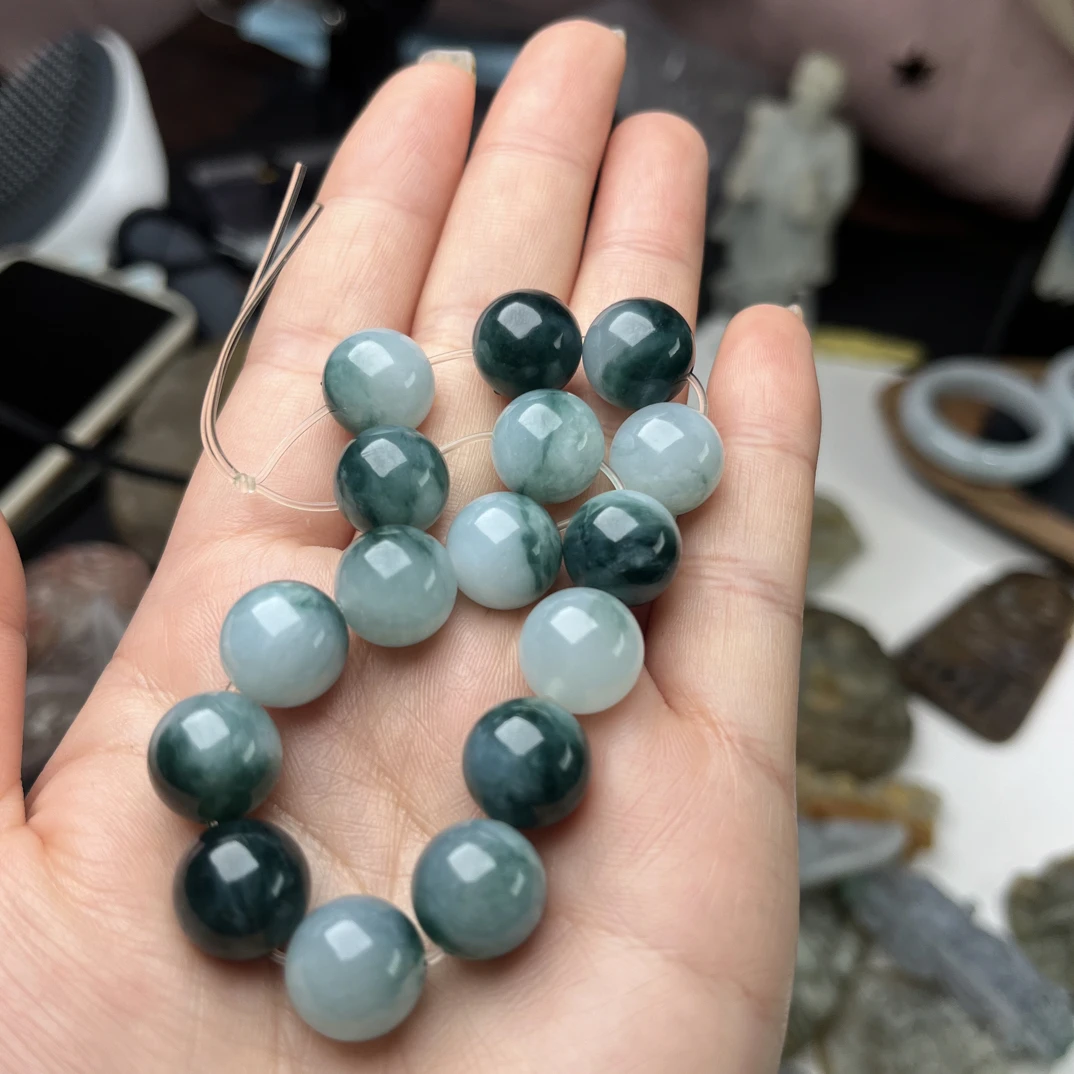 天然缅甸翡翠a货手串