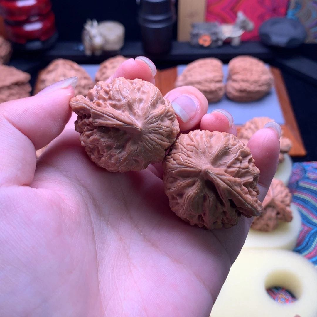 把件文玩核桃宫灯小鸟