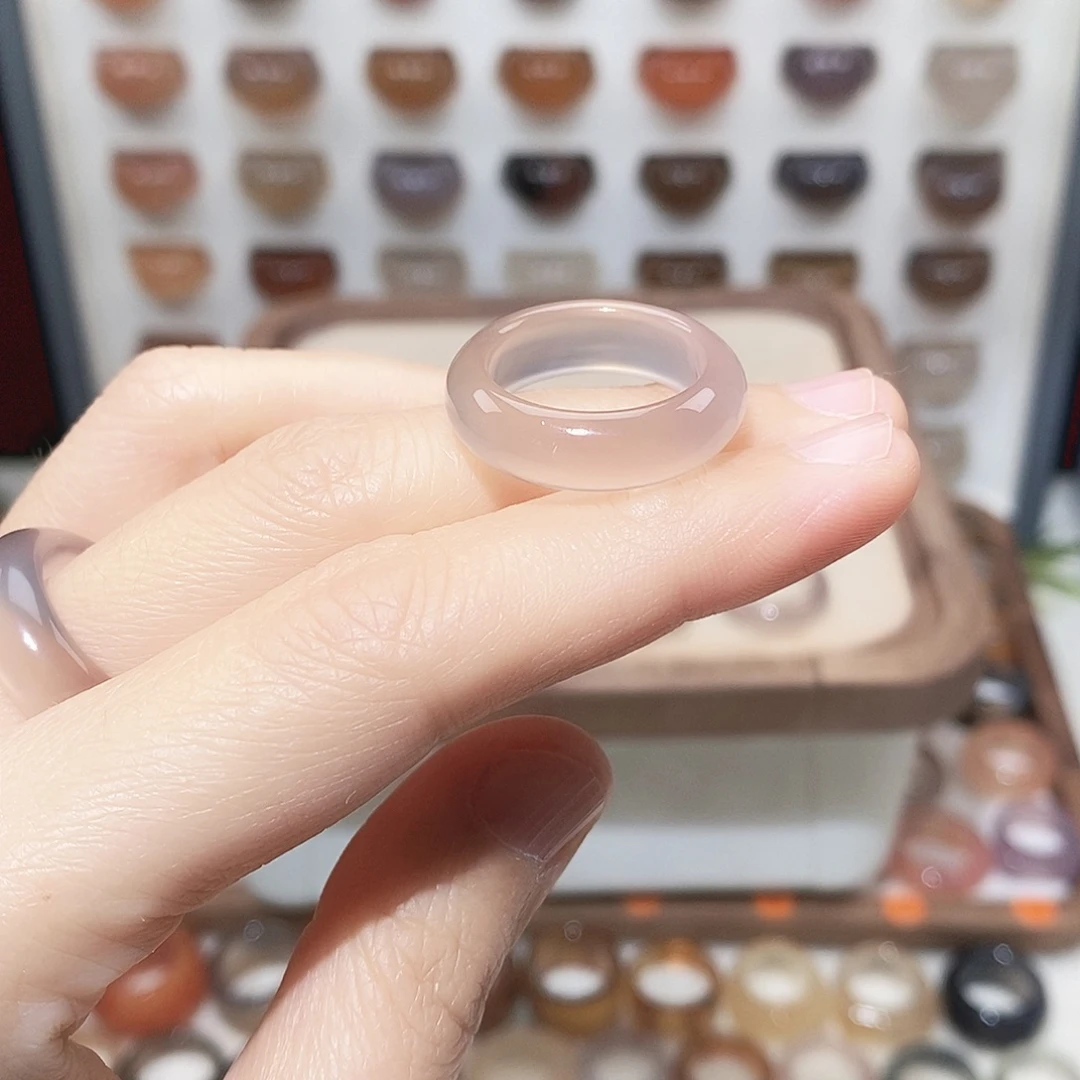 都***宙玛瑙/玉髓未镶嵌戒指港16