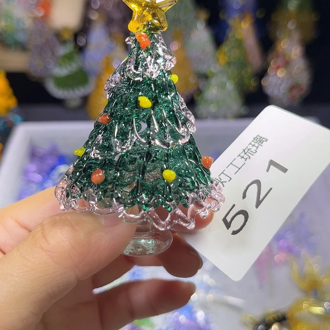 玻璃吊坠（不含链）521圣诞树