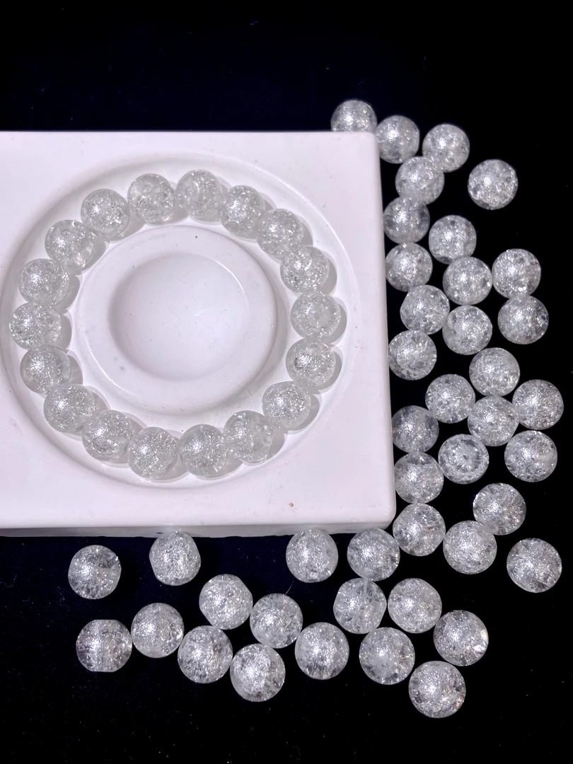 定制卡12流银DIY琉璃珠diy