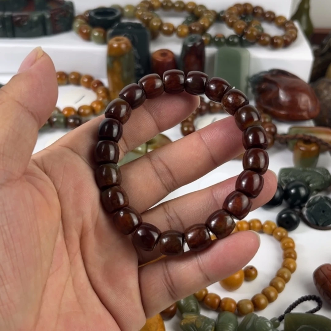 【闪购商品】未镶嵌手链透闪石质玉