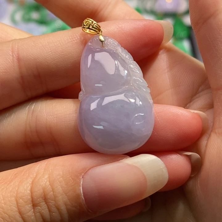 颈饰未镶嵌翡翠吊坠