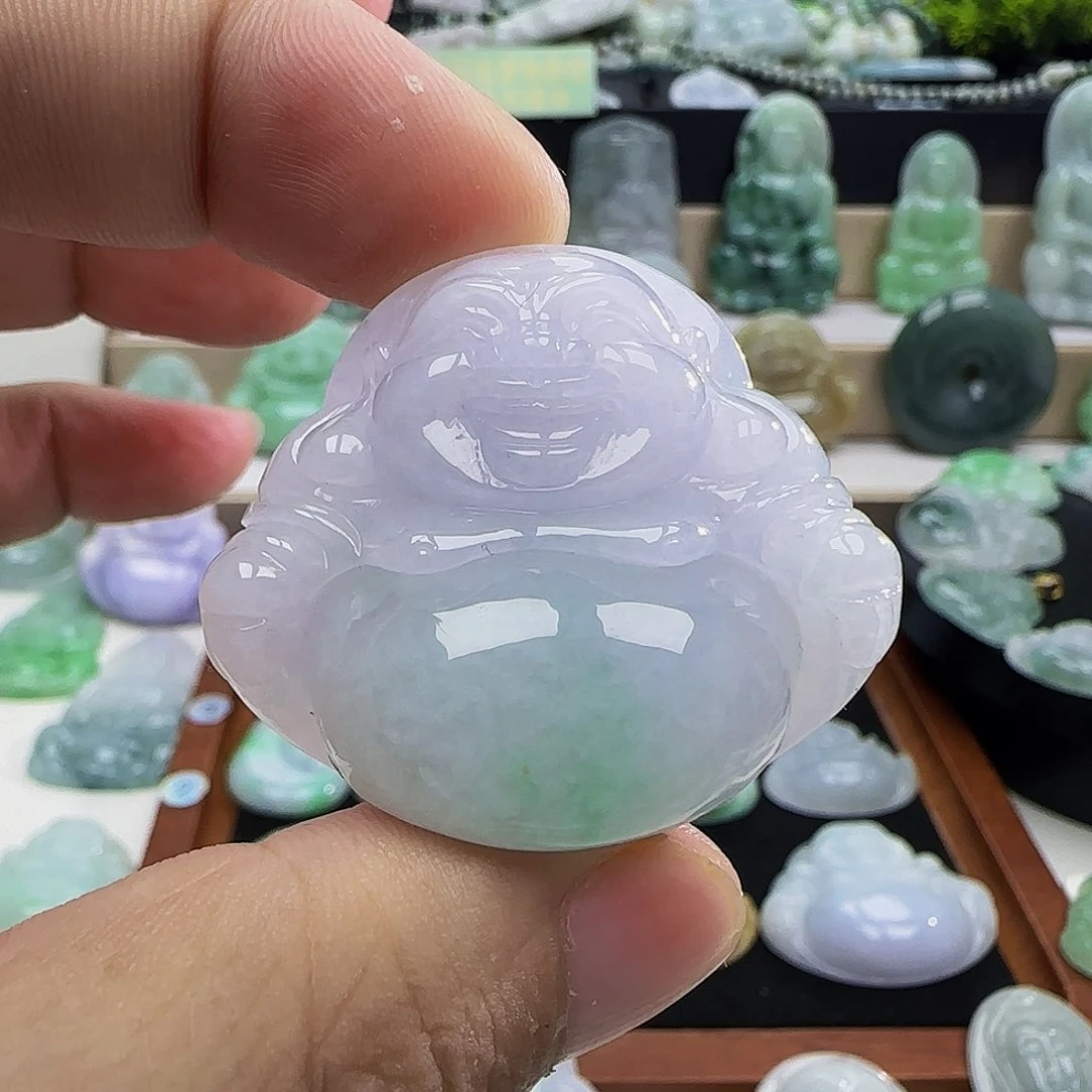 翡翠未镶嵌吊坠(不含链)成*