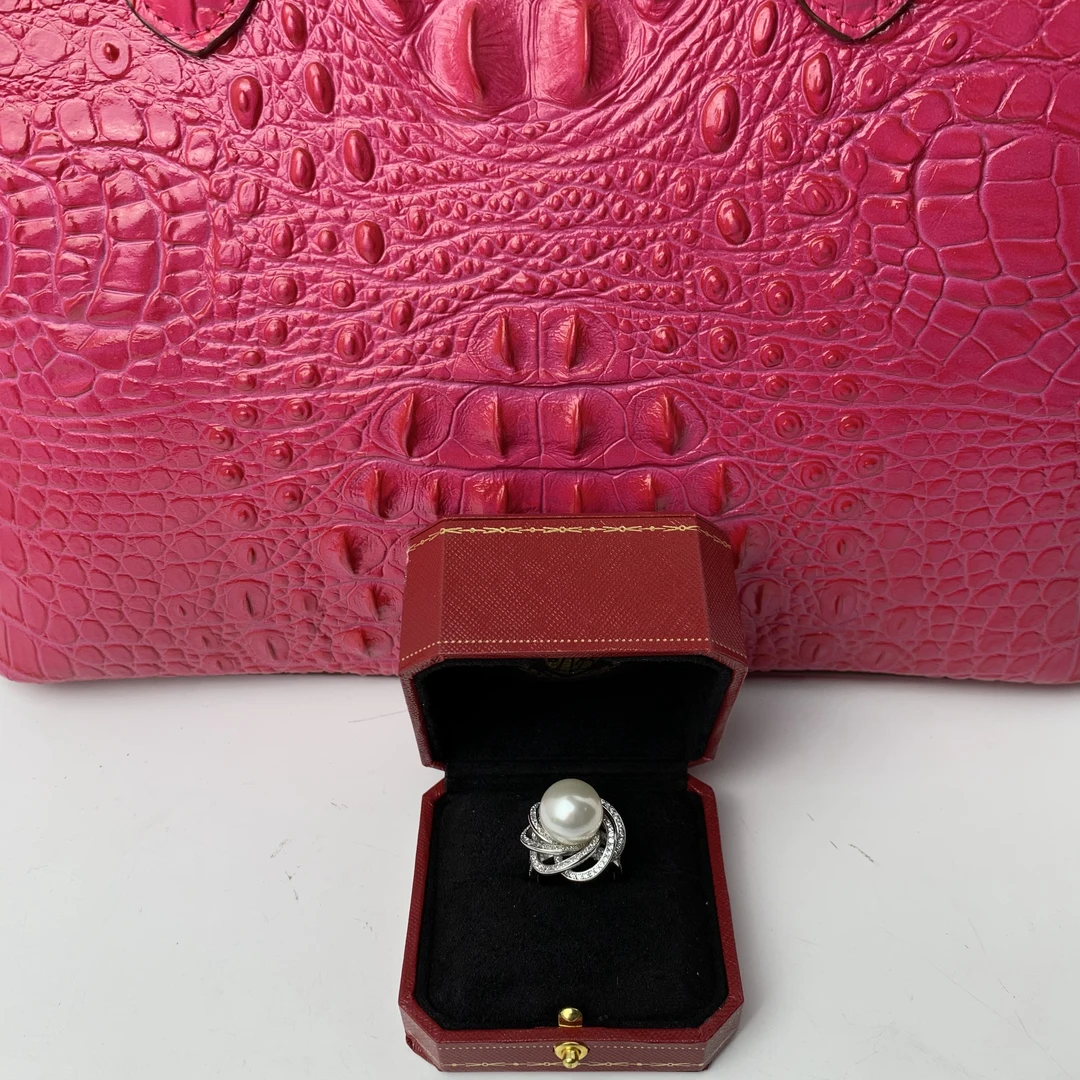 4377【戒指】白色气质优雅女士戒指JZ