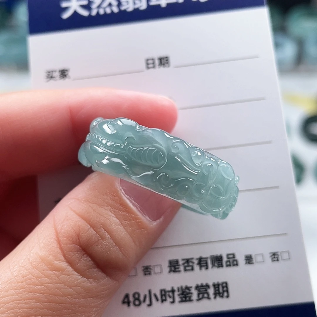 未镶嵌戒指翡翠教*翡翠