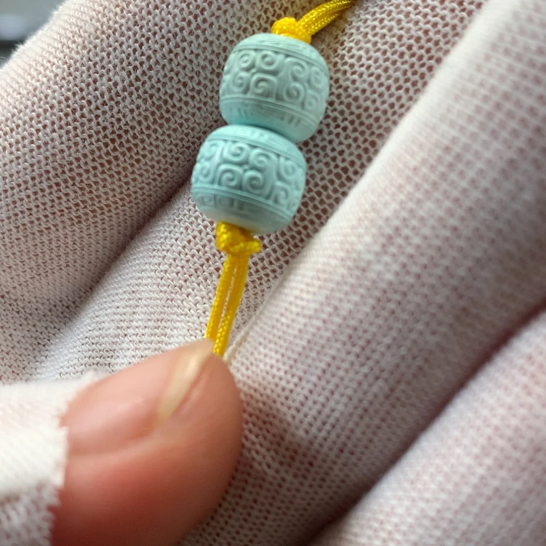 绿松石未镶嵌挂件